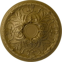 Екена Милвир 26 ОД 3 П Тристан Медалјон, злато со рачно насликан