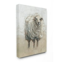Студената индустрија со меки овци фарма за сликање на животни од беж тен од Итан Харпер, 30 40