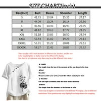 Летни Задолжителни кошули За Жени Блузи Обичен Отпечаток На Екипажот Со Кратки Ракави СО Кошули СО Копчиња С-5ХЛ