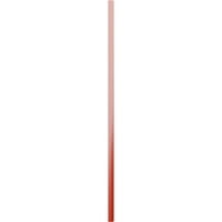 Ekena Millwork 3 4 W 104 H TRUE FIT PVC, два табла врамени одбор-N-Batten Sulter, Fire Red