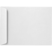 Luxpaper отворено крајни коверти, светло бело, 1000 пакувања
