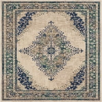 Карастански килими Армитаж Индиго 5 '3 7' 10 Област килим