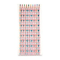Начин да се прослават моливи во боја на вineубените, брои