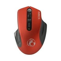 Гилигилисо Безжичен Глушец 2.4 G Бесшумно Глувче СО USB Приемник Преносни Компјутерски Глувци За Таблет Лаптоп Со Windows Систем