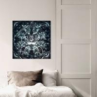 Wynwood Studio Mase and Glam Wall Art Canvas Prints 'Majestic Night' Lifestyle - црна, сива