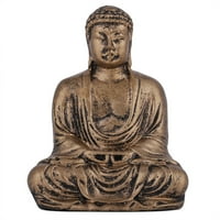 Фигурина На Статуата Мгаксиф Домашен Декор Статуа На Буда, Медитирачка Статуа На Буда Смола Буда, Јога Зен Декор За Домашна