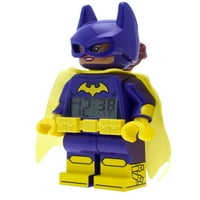 Лего Бетмен Батгерл Детска Минифигура Будилник Виолетова Жолта Пластика Висок Лцд Дисплеј Момче Девојка Официјален Претставник