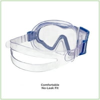 Долфино Аква пливање сини и јасни очила за пливање за пливање