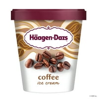 Хаген Дазс сладолед за кафе, без глутен, кошер, пакет, оз