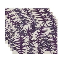 Едноставно Дејзи ,, Spikey, Floral Print PlaceMat, виолетова