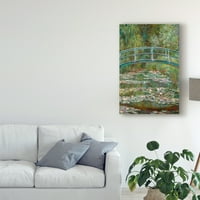 Заштитена марка на ликовната уметност „Мост над езерцето на лилјаните на лилјаните“ од Клод О. Моне