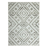 Mohawk Home Farstar Печатен килим во крем, 5'x7 '