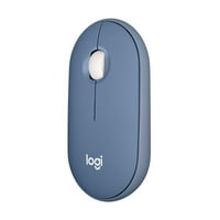 Logitech безжичен глушец од камчиња, Bluetooth, 2. GHz приемник, тивки, тивки кликне, боровинки