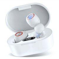 У Безжични Слушалки Bluetooth 5. Спорт Слушалки Премиум Квалитет На Звукот Кутија За Полнење Дигитален ЛЕД Дисплеј Слушалки