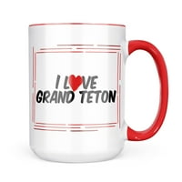 Неонблонд Сакам гранд Тетон кригла подарок за љубителите На Кафе Чај