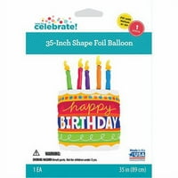Како Да Се Прослави 35 Среќен Ден Торта Фолија Балон