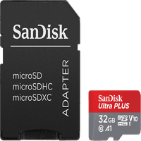 Сандиск Ултра Плус 32gb MicroSD Картичка-SDSQUB3-032G-AWCMA