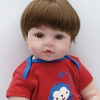 Нова Рачно Изработена Силиконска Преродена Кукла За Бебиња За Спиење Кукла За Бебиња