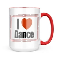 Неонблонд Обожавам подарок за Танцова Кригла за љубителите На Кафе Чај