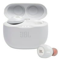 Bluetooth Вистински Безжични Слушалки Со Куќиште За Полнење, Бело, 125TWS