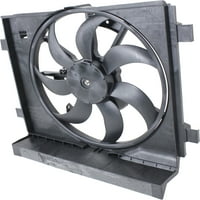 Замена на склопување на вентилаторот за ладење RN компатибилен со радијаторот за 2013 година- Nissan Sentra