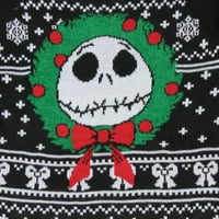 Кошмар на Дизни Јуниор пред Божиќ Jackек венец џемпер, мал 3 5