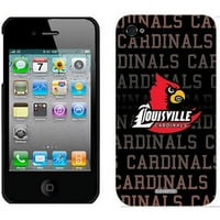 Универзитет во Луисвил кардинали Повторете го дизајнот на iPhone 4s Thinshield Snap-On Case од Coveroo
