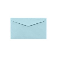 Luxpaper Редовни коверти, 6, пастелни сини, 50 пакувања