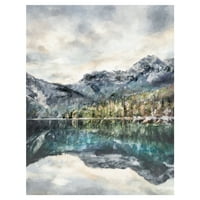Рефлексии на езерото од студиски уметности платно уметност