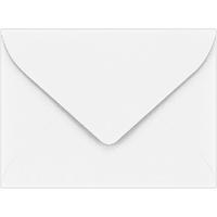 Luxpaper мини коверти, 11 16, природно бело, 250 пакувања