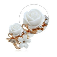 Драгмепартиски Накит прстен со прсти отворање злато персонализиран прстен од роза жени