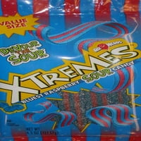 Airheads Xtremes Blue малина бонбони, 4. мл