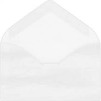 Luxpaper мини коверти, 11 16, сјајно бело, 1000 пакет